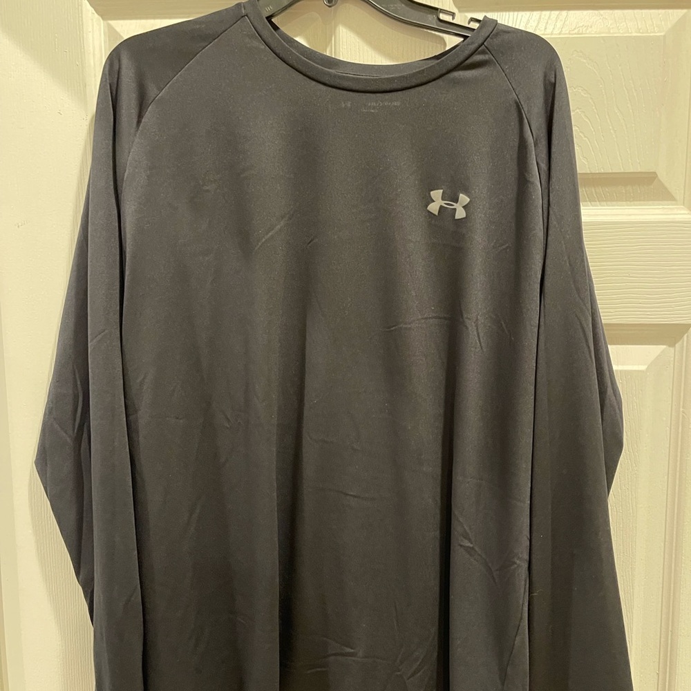 HeatGear UnderArmour 2XL black long sleeve